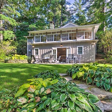 Waterfront Home With Boat Dock On Mirror Lake! Highlands Exterior photo