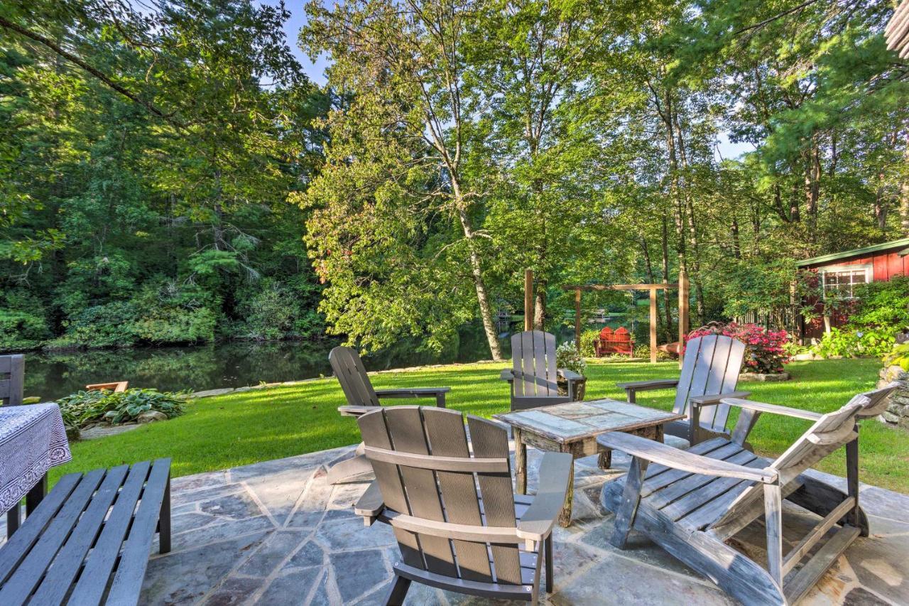 Waterfront Home With Boat Dock On Mirror Lake! Highlands Exterior photo