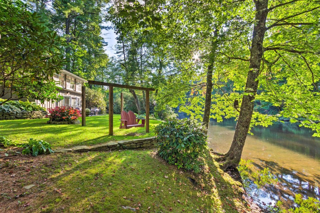 Waterfront Home With Boat Dock On Mirror Lake! Highlands Exterior photo